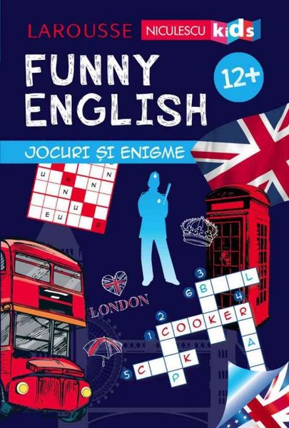 Funny English. Jocuri si enigme 12+